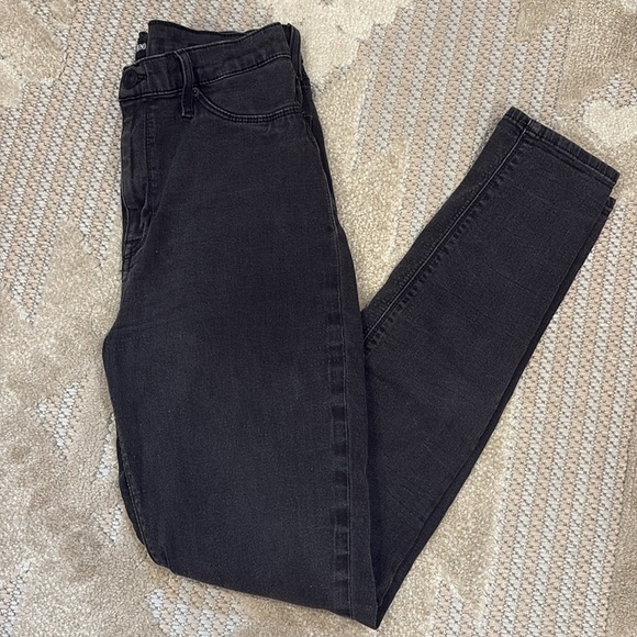 Hudson Blair Super Skinny Jeans - Black - High Rise Classic Denim - Size 30 - Picture 1 of 7